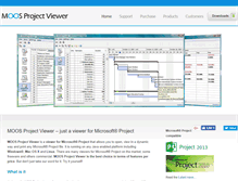 Tablet Screenshot of moosprojectviewer.com